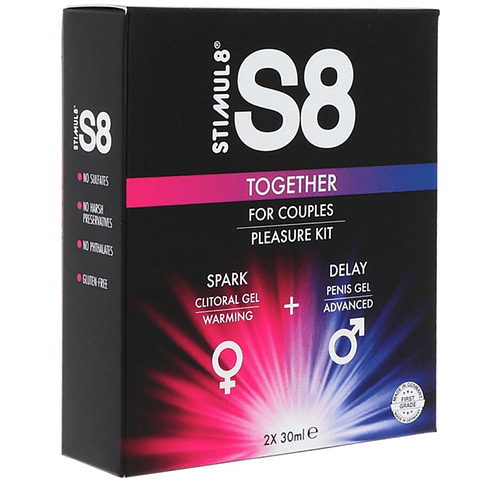 STIMUL8 - S8 TOGETHER KIT CASAL 2 X 30 ML
