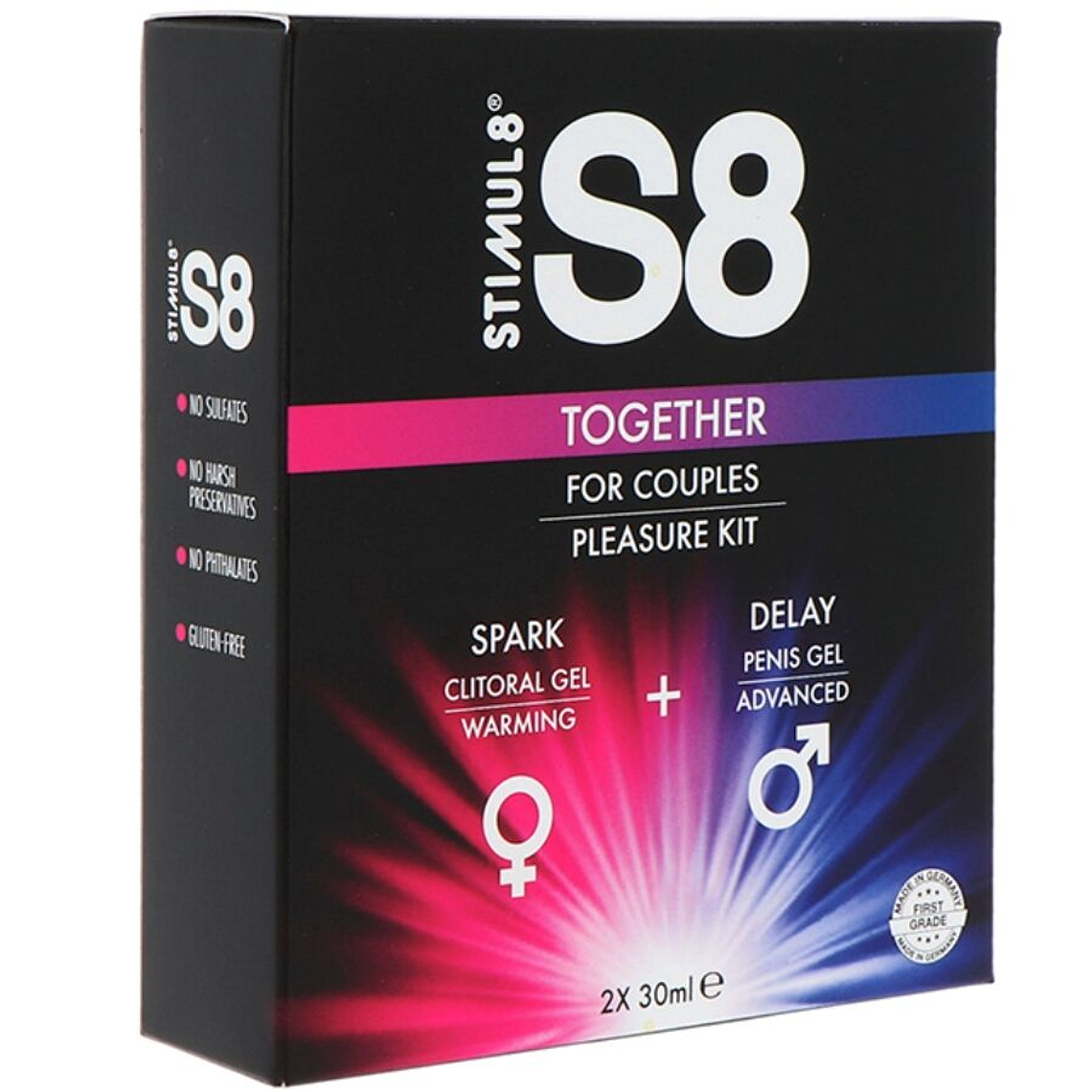 STIMUL8 - S8 TOGETHER KIT CASAL 2 X 30 ML 1