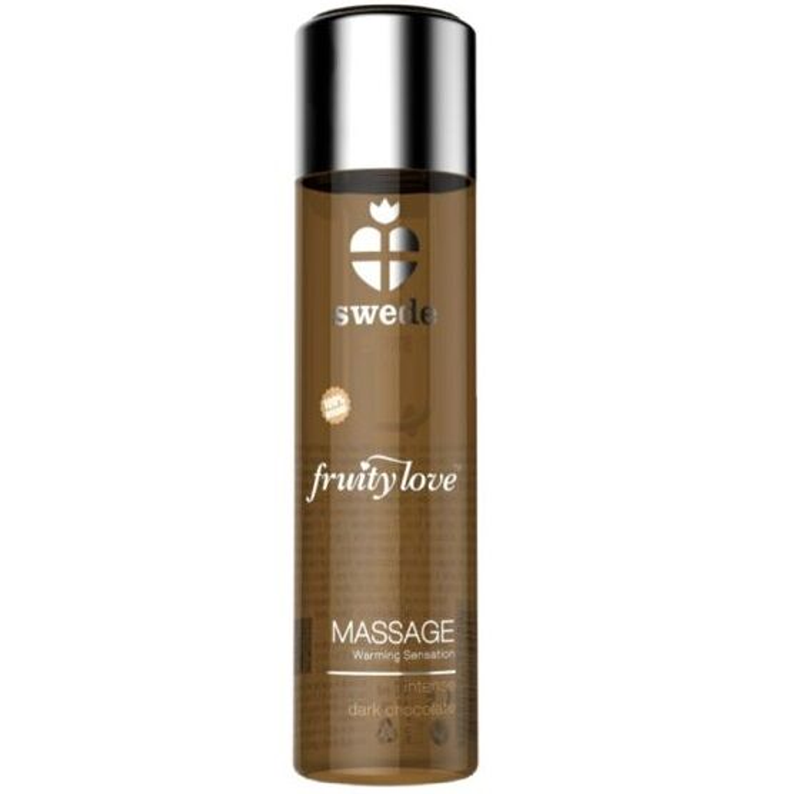 SWEDE - FRUITY LOVE EFEITO DE AQUECIMENTO ÓLEO DE MASSAGEM INTENSO CHOCOLATE ESCURO 60 ML 1