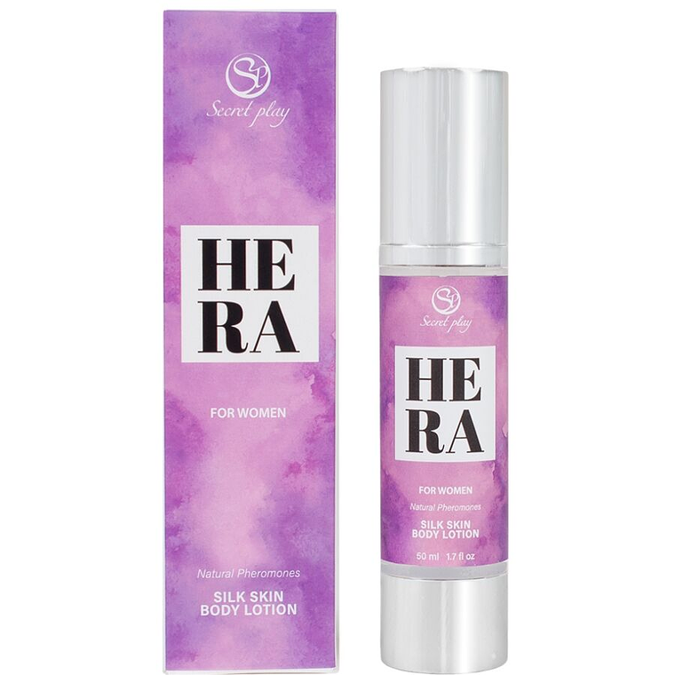 SECRETPLAY - HERA SILK SKIN LOÇÃO PARA MULHERES 50 ML 1