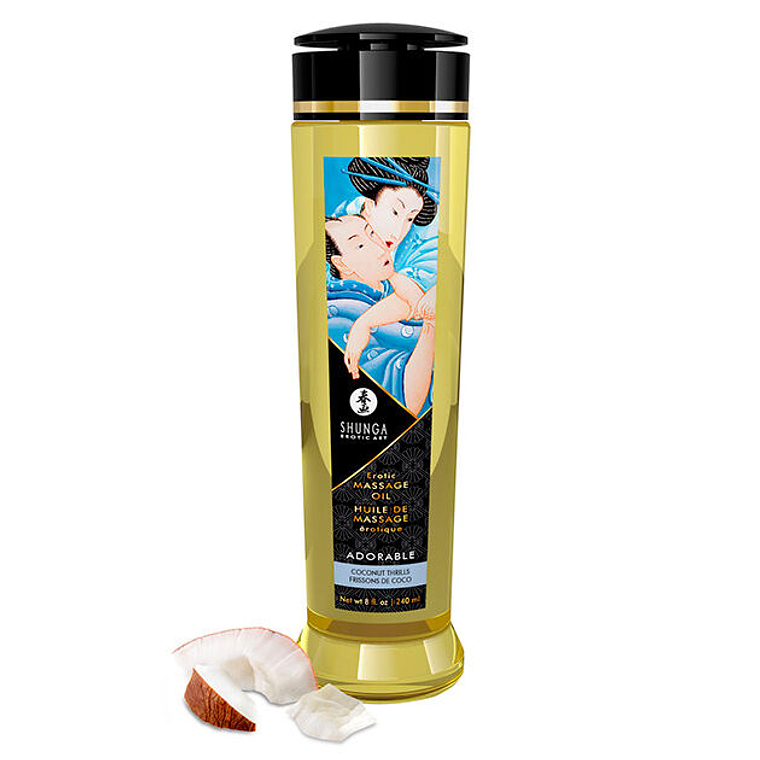 SHUNGA - ADORÁVEL ÓLEO DE MASSAGEM ERÓTICA 240 ML 1