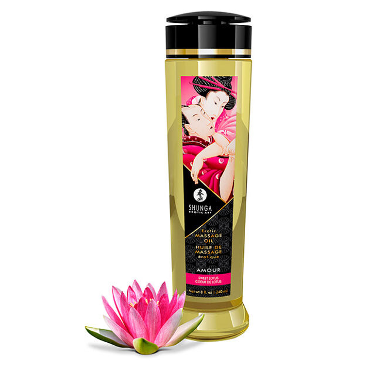 SHUNGA - ÓLEO DE MASSAGEM AMOR ERÓTICO 240 ML 1