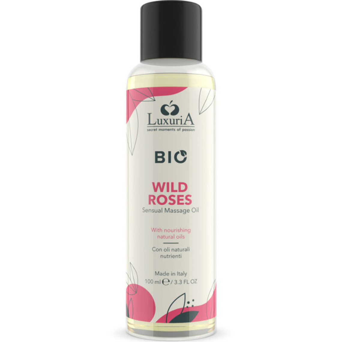 INTIMATELINE LUXURIA - ÓLEO DE MASSAGEM BIO ROSAS SELVAGENS 100 ML 1