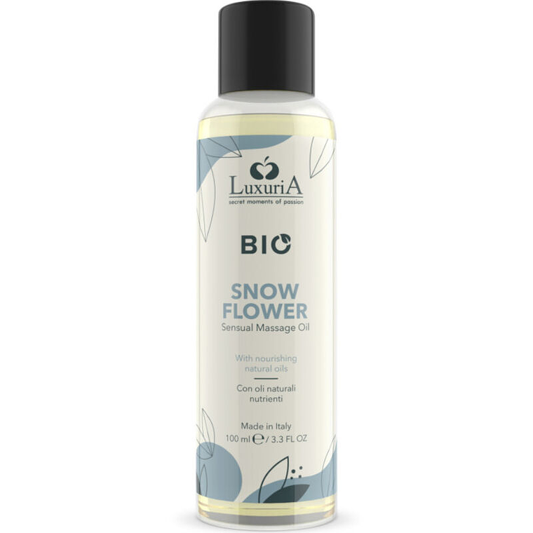 INTIMATELINE LUXURIA - ÓLEO DE MASSAGEM BIO SNOW FLOR 100 ML 1