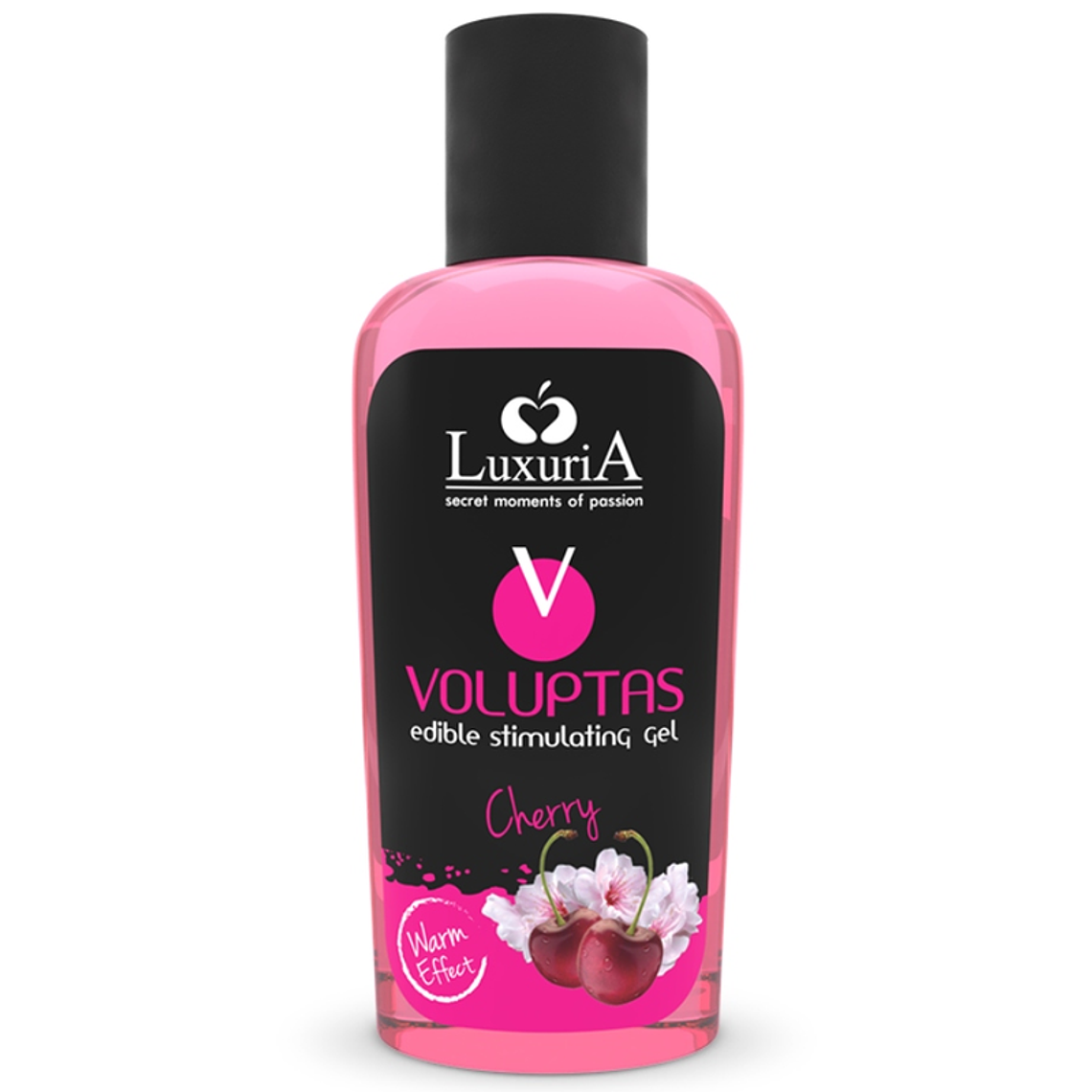 INTIMATELINE LUXURIA - VOLUPTAS GEL DE MASSAGEM COMESTÍVEL EFEITO AQUECEDOR - CEREJA 100 ML 1