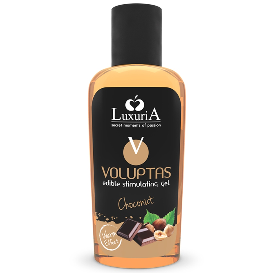 INTIMATELINE LUXURIA - VOLUPTAS GEL DE MASSAGEM COMESTÍVEL EFEITO AQUECEDOR - CHOCONUT 100 ML 1