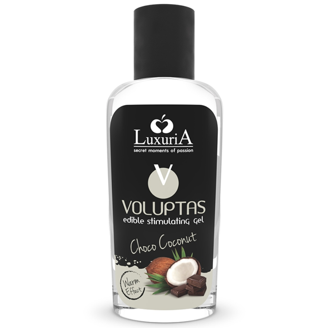 INTIMATELINE LUXURIA - VOLUPTAS GEL DE MASSAGEM COMESTÍVEL EFEITO AQUECEDOR - COCO E CREME 100 ML 1
