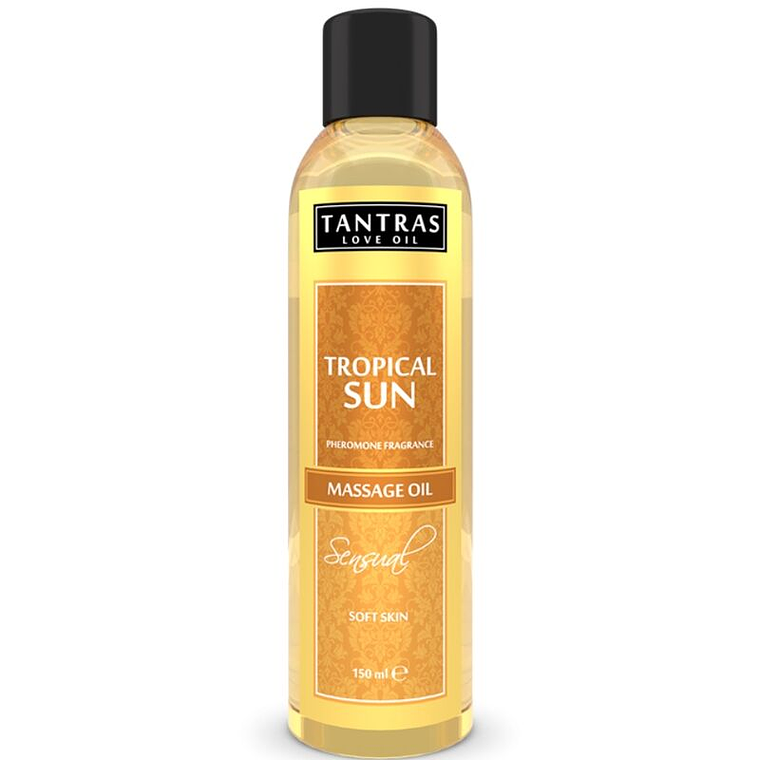 INTIMATELINE - TANTRAS LOVE OIL ÓLEO DE MASSAGEM SOLAR TROPICAL 150 ML 1