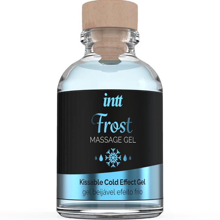 INTT MASSAGE & ORAL SEX - GEL DE MASSAGEM SABOR DE MENTA EFEITO FRIO INTENSO 1