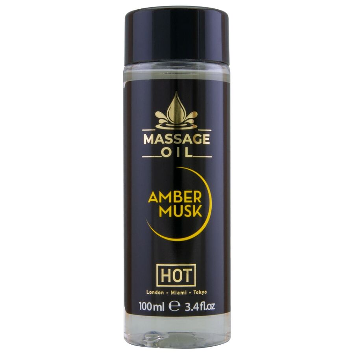 HOT - LEO DE MASSAGEM ÂMBAR E ALMÍSCAR 100 ML 1