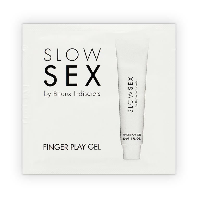 BIJOUX - SLOW SEX GEL DE MASSAGEM COM FINGER PLAY DOSE ÚNICA 1