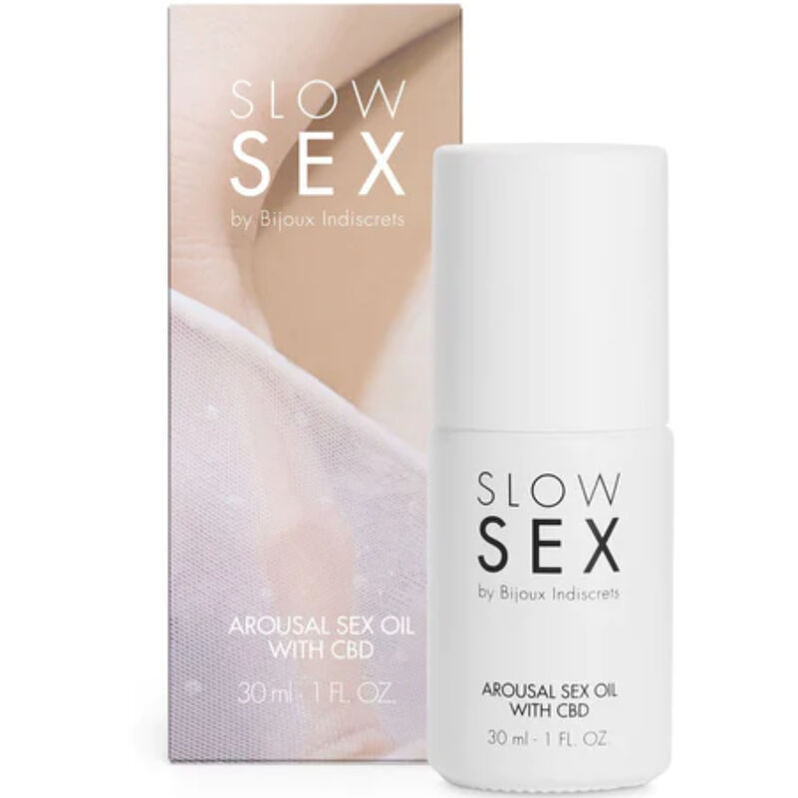 BIJOUX - SLOW SEX ÓLEO DE MASSAGEM SEXUAL COM CBD 30 ML 1