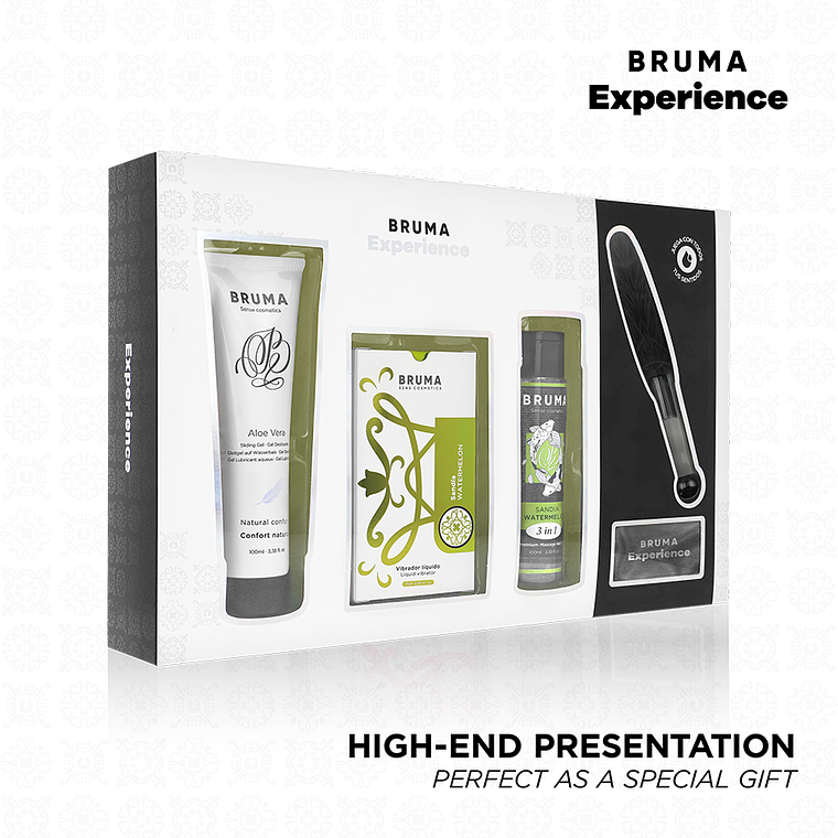 BRUMA XPERIENCE - KIT DOCE TENTAÇÃO MELANCIA VIBRO-ORGÁSMICA 1