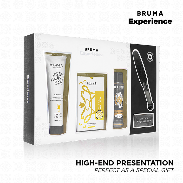 BRUMA XPERIENCE - KIT VIBRO-ORGASMIC PINA COLADA SWEET TEMPTATION 1