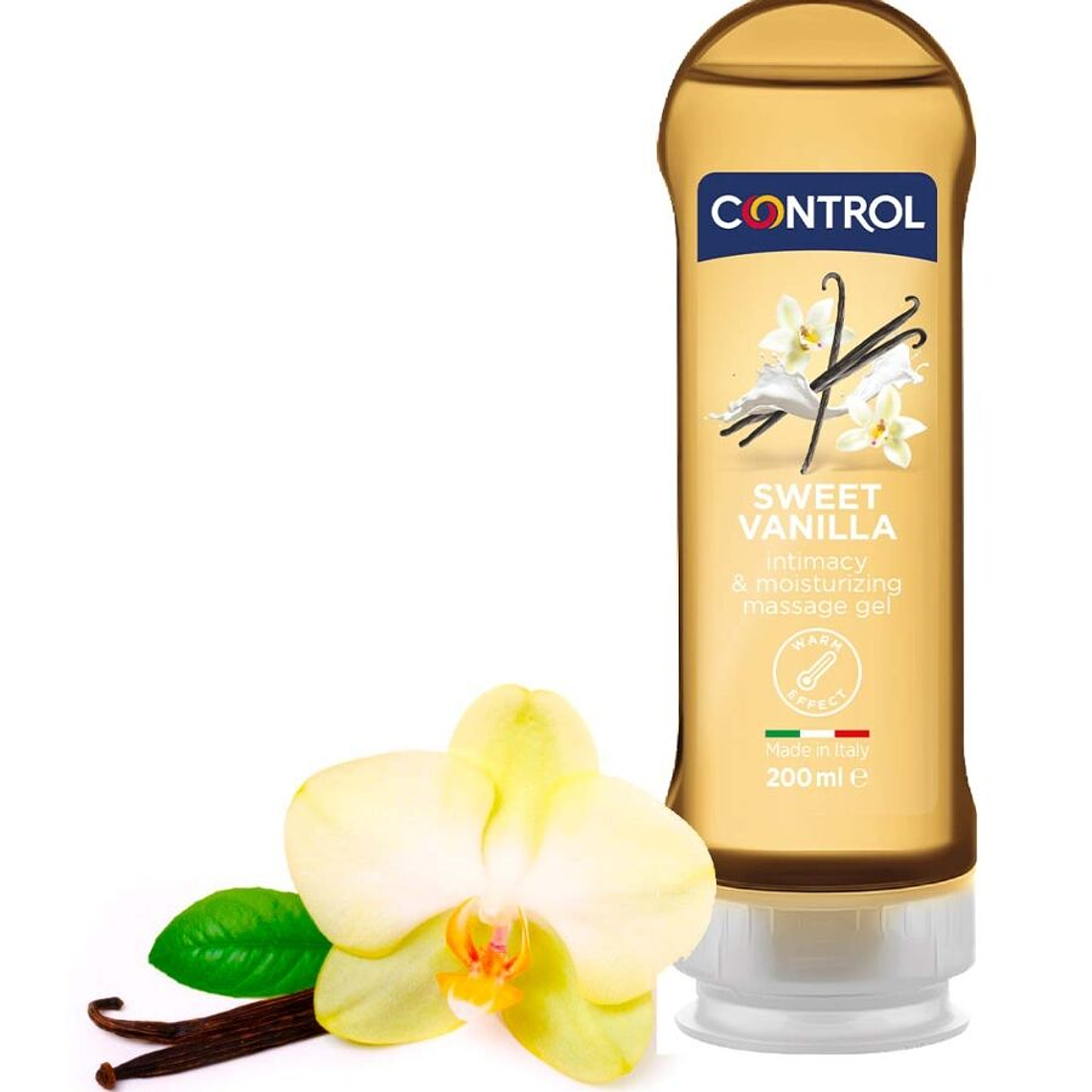 CONTROL - 2 EN 1 MASSAGEM E PRAZER MADAGASCAR DOCE 200 ML 1