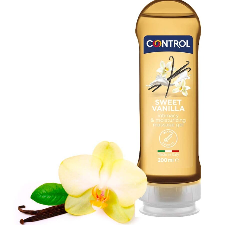 CONTROL - 2 EN 1 MASSAGEM E PRAZER MADAGASCAR DOCE 200 ML 1