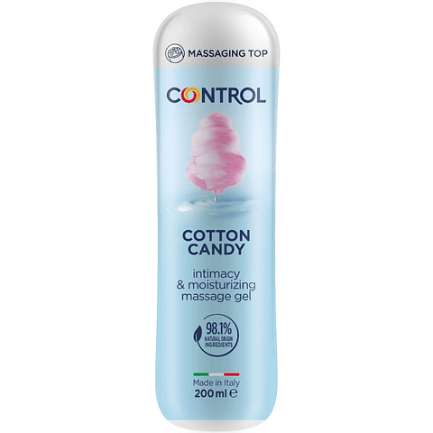 CONTROL - GEL DE MASSAGEM ALGODO DOCE 3 EM 1 200 ML