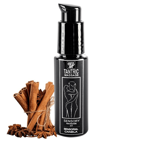 EROS-ART - ÓLEO DE MASSAGEM TÂNTRICA NATURAL E CANELA AFRODISÍACA 30 ML