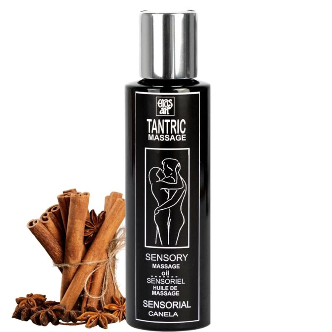 EROS-ART - ÓLEO DE MASSAGEM TÂNTRICA NATURAL E CANELA AFRODISÍACO 100 ML 1