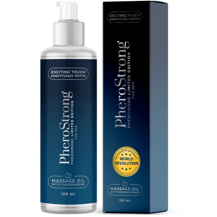 PHEROSTRONG - ÓLEO DE MASSAGEM EDIO LIMITADA HOMEM 100 ML 1