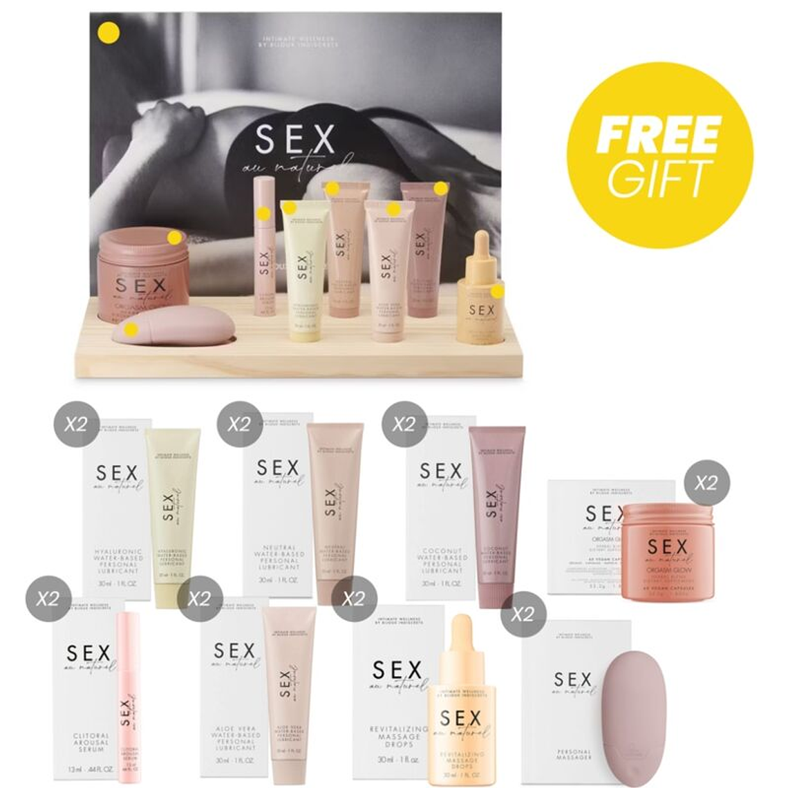 PROMOÇÃO BIJOUX - AU NATUREL + EXPOSITOR COM TESTADORES 1