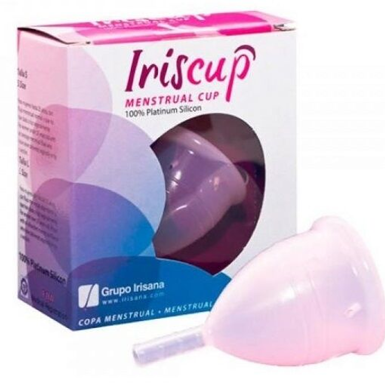 IRISCUP - COPO GRANDE DO MÊS ROSA + SACO ESTERILIZADOR GRATUITO 1