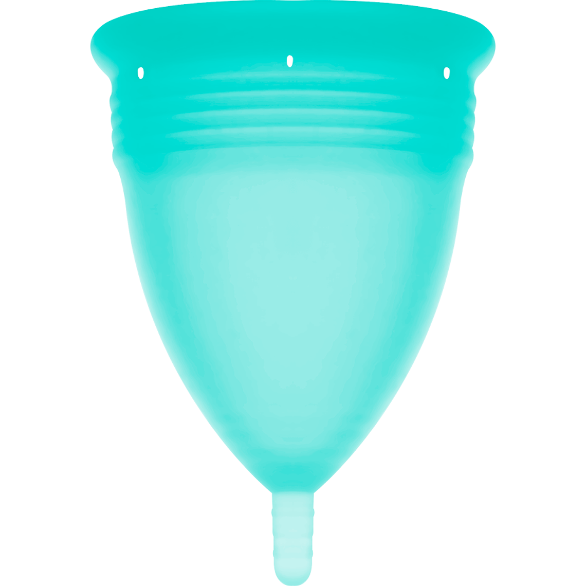 STERCUP - COPO MENSTRUAL DE SILICONE FDA AQUAMARINE - TAMANHO L 1