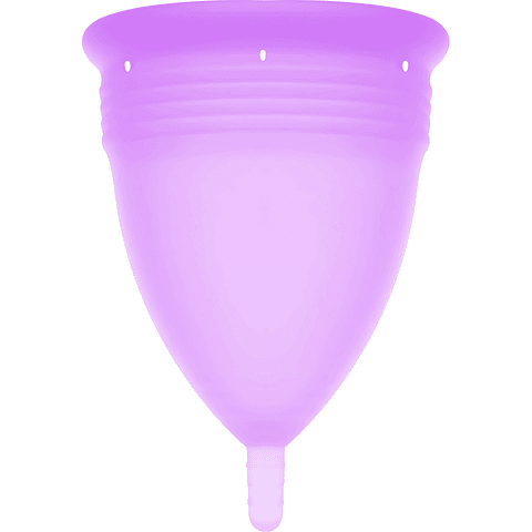 STERCUP - COPO MENSTRUAL DE SILICONE FDA LILAC - TAMANHO L