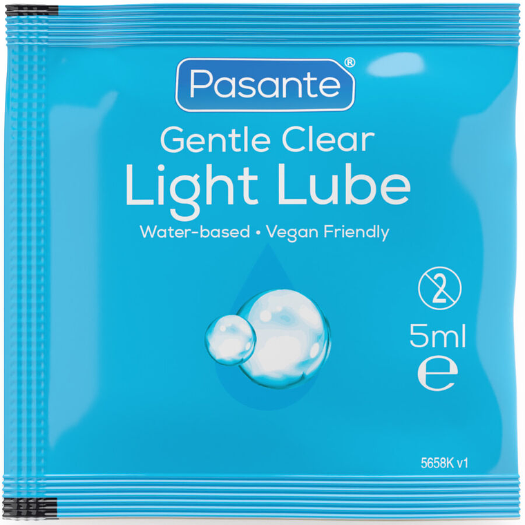 PASANTE - LUBRIFICANTE LEVE À BASE DE ÁGUA 5 ML 1