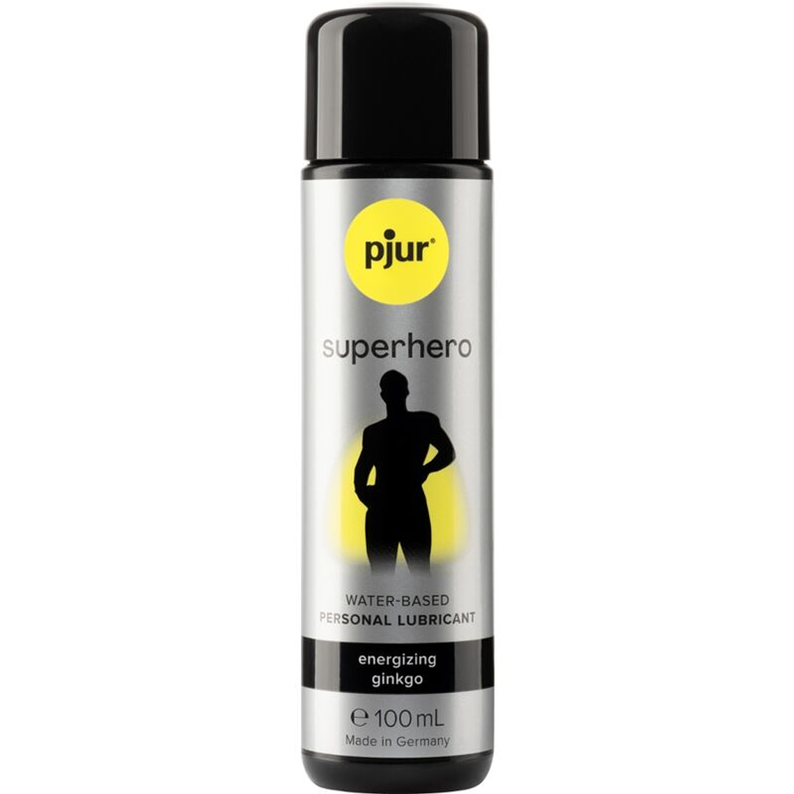 PJUR - LUBRIFICANTE ENERGIZANTE SUPER-HERÓI GINKGO 100 ML 1