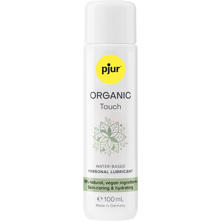 PJUR - LUBRIFICANTE ORGANIC TOUCH HIDRATANTE VEGANO 100 ML 1