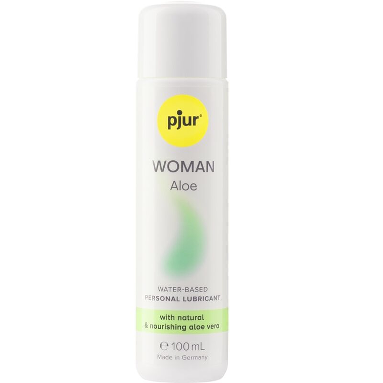 PJUR - WOMAN ALOE LUBRIFICANTE BASE DE GUA 100 ML 1