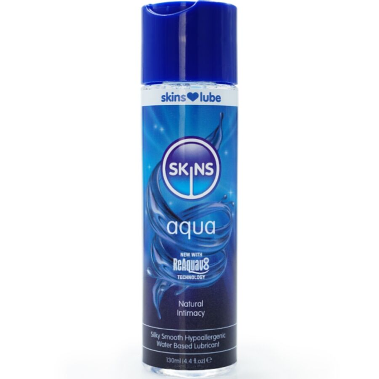 SKINS - AQUA LUBRIFICANTE À BASE DE ÁGUA 130 ML 1