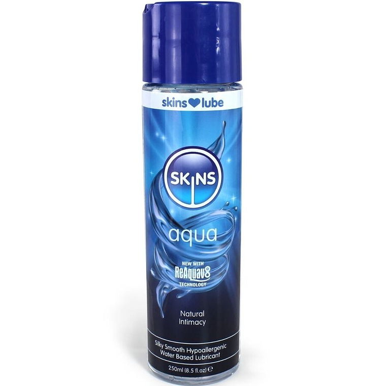 SKINS - AQUA LUBRIFICANTE À BASE DE ÁGUA 250 ML 1