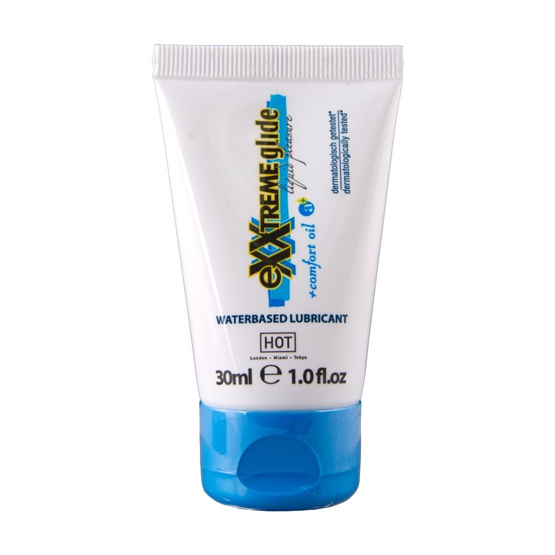 HOT - EXXTREME GLIDE LUBRIFICANTE À BASE DE ÁGUA + ÓLEO CONFORTANTE A+ 30 ML 1