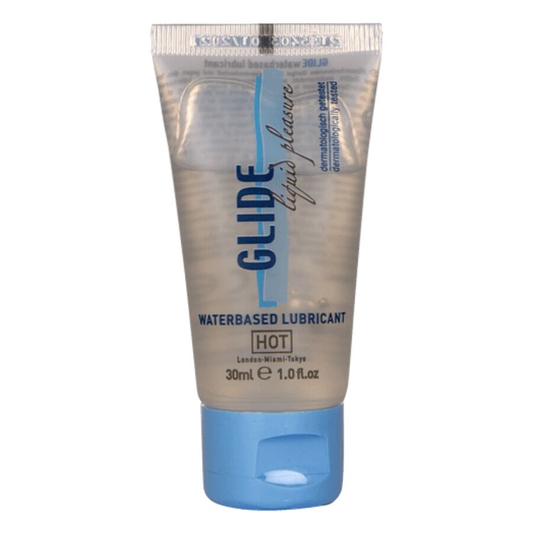HOT - GLIDE LIQUID PLEASURE LUBRIFICANTE À BASE DE ÁGUA 30 ML 1