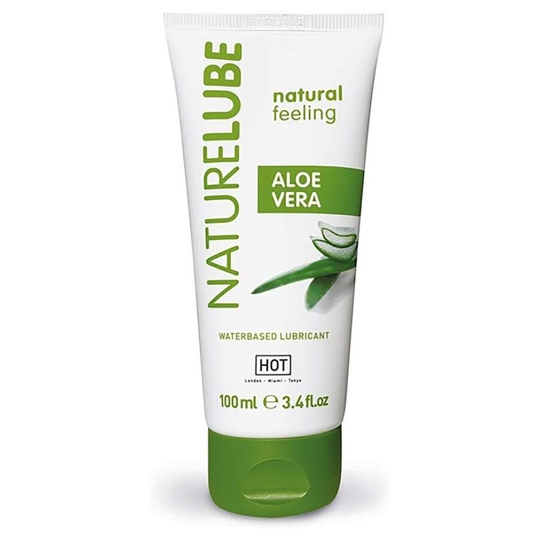 HOT - NATURE LUBE À BASE DE ÁGUA COM ALOE VERA 100 ML 1