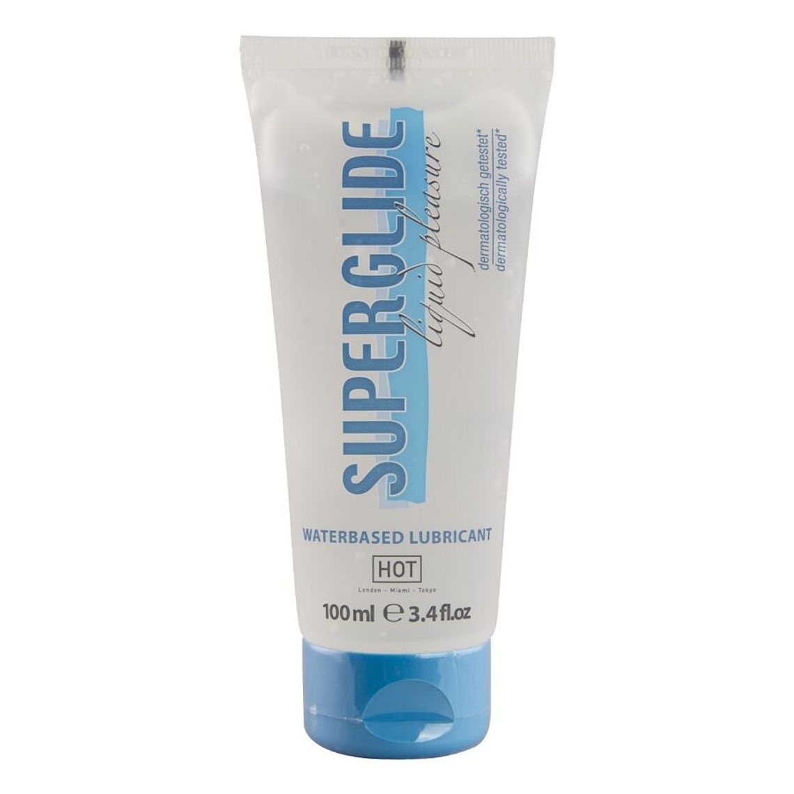 HOT - SUPERGLIDE LUBRIFICANTE À BASE DE ÁGUA 100 ML 1