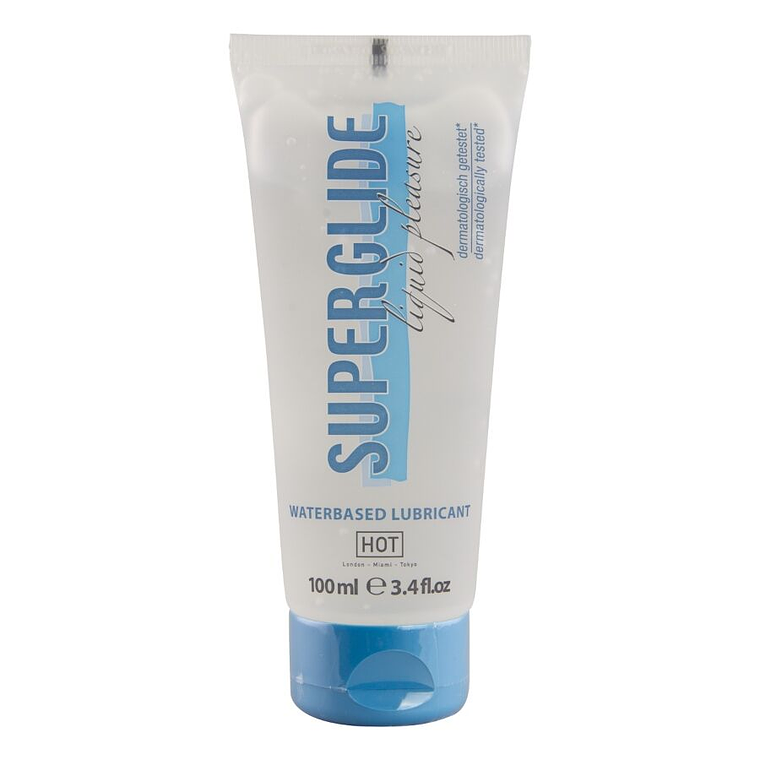 HOT - SUPERGLIDE LUBRIFICANTE À BASE DE ÁGUA 100 ML 1