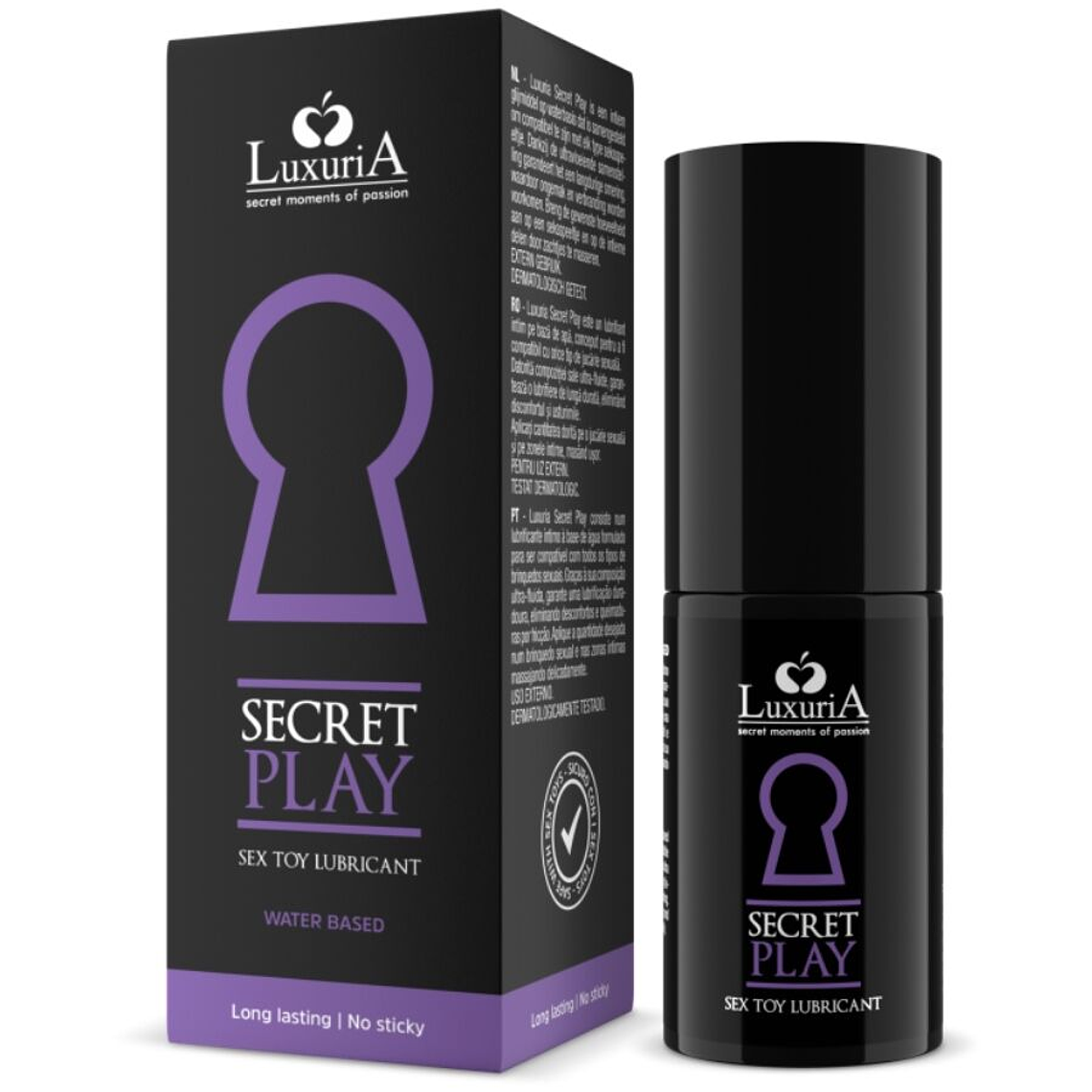 INTIMATELINE LUXURIA - SECRET PLAY SEX TOYS LUBRIFICANTE 30 ML 1