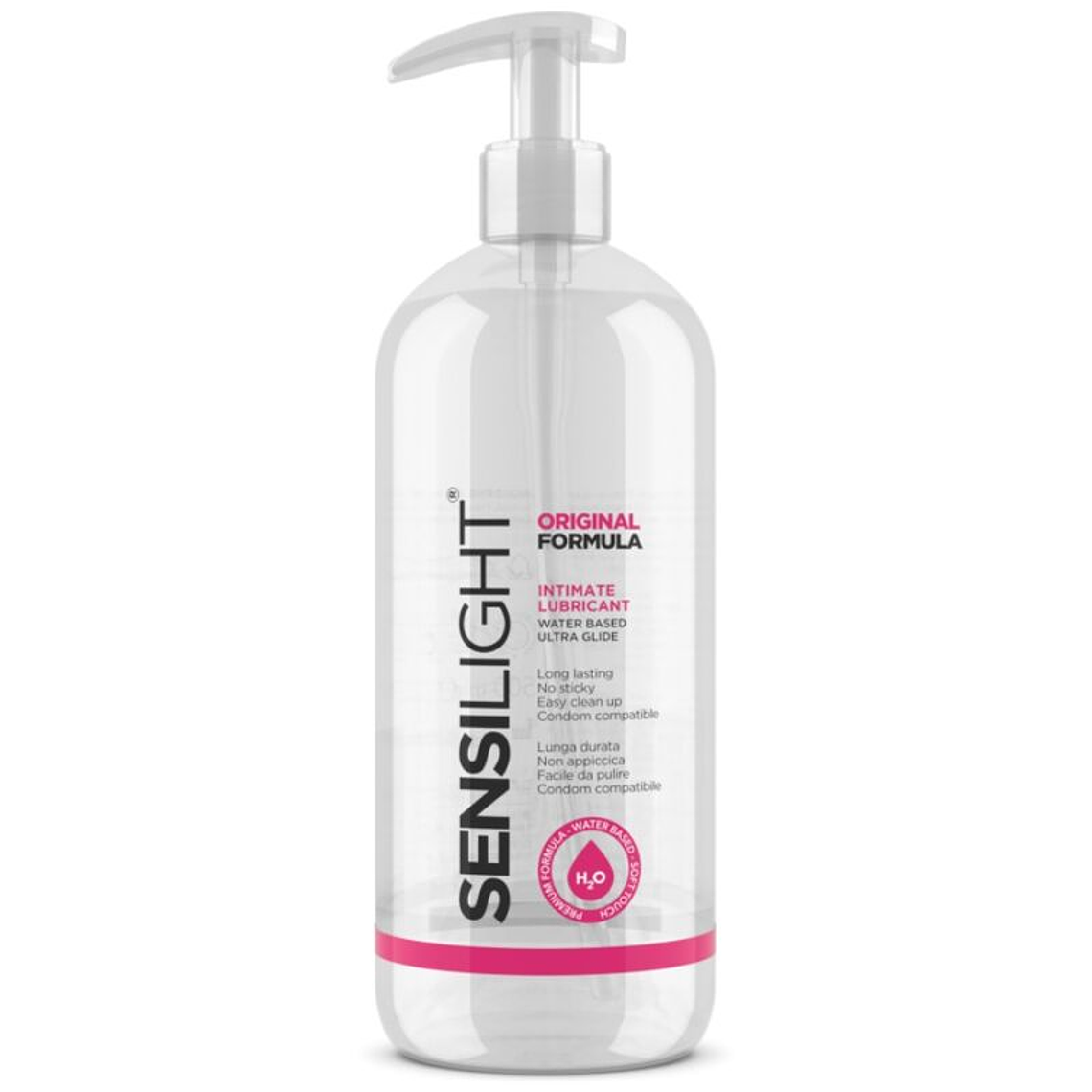 INTIMATELINE - SENSILIGHT FÓRMULA ORIGINAL LUBRIFICANTE BASE DE GUA 500 ML 1
