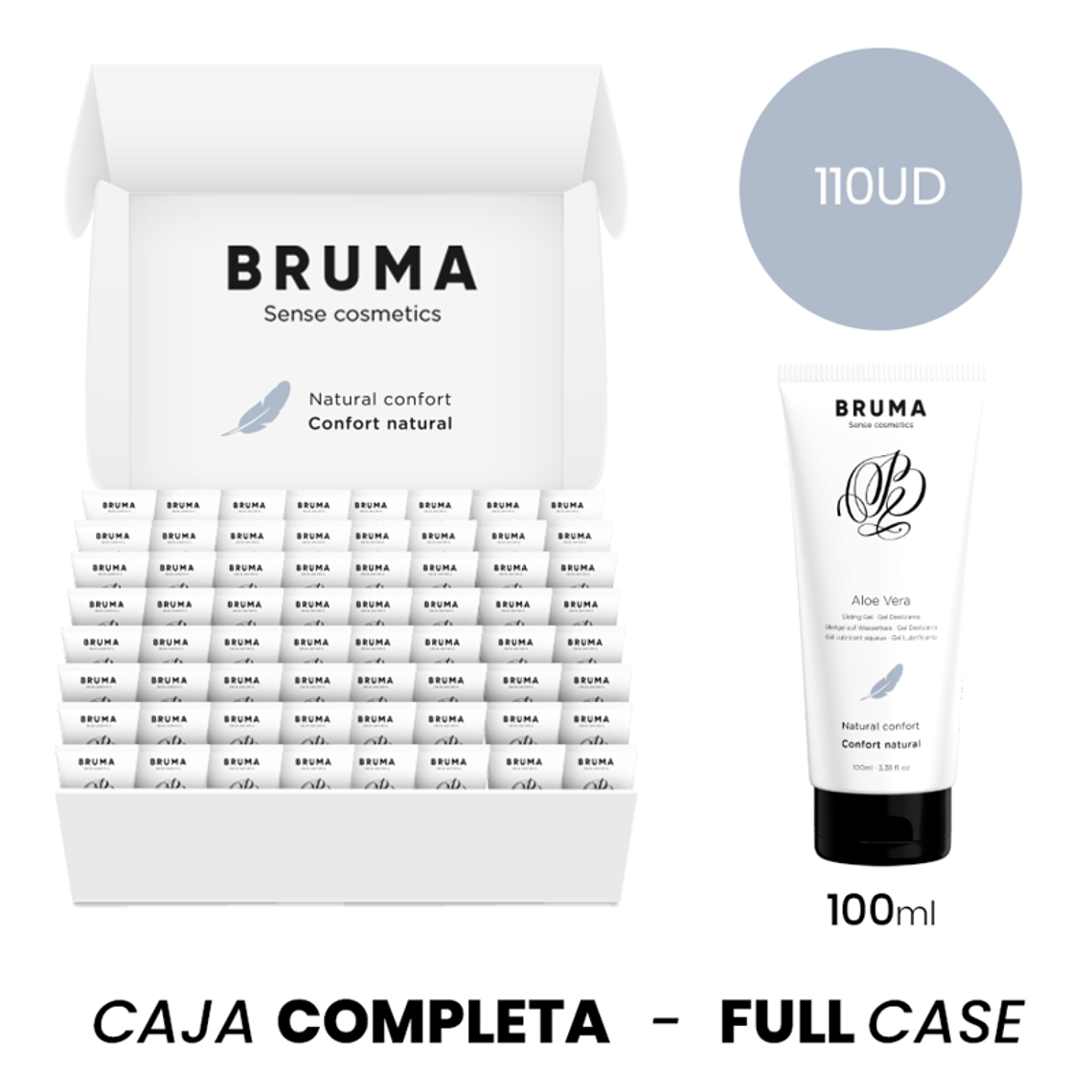MOQ 110 - BRUMA LUBRIFICANTE À BASE DE ÁGUA SABOR FRUTAS TROPICAIS - 100 ML 1