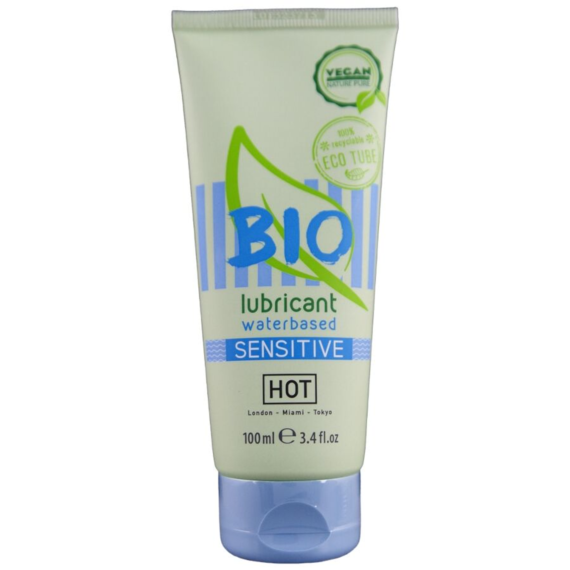 HOT - BIO LUBRIFICANTE À BASE ÁGUA SENSITIV 100 ML 1
