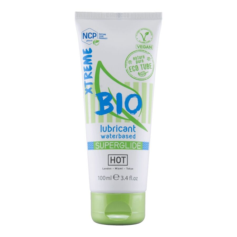 HOT - BIOLUBRIFICANTE À BASE DE ÁGUA SUPERGLIDE XTREME 100 ML 1