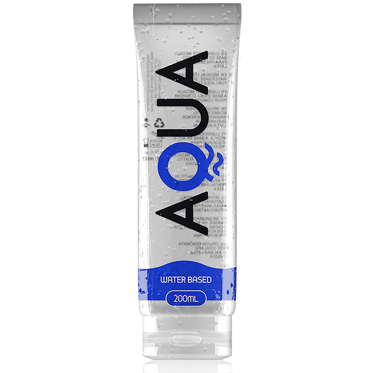 AQUA QUALITY - LUBRIFICANTE À BASE DE ÁGUA 200 ML 1