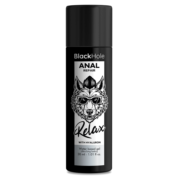 BLACK HOLE - REPARO ANAL RELAXANTE À BASE DE ÁGUA COM HIALURON 30 ML 1