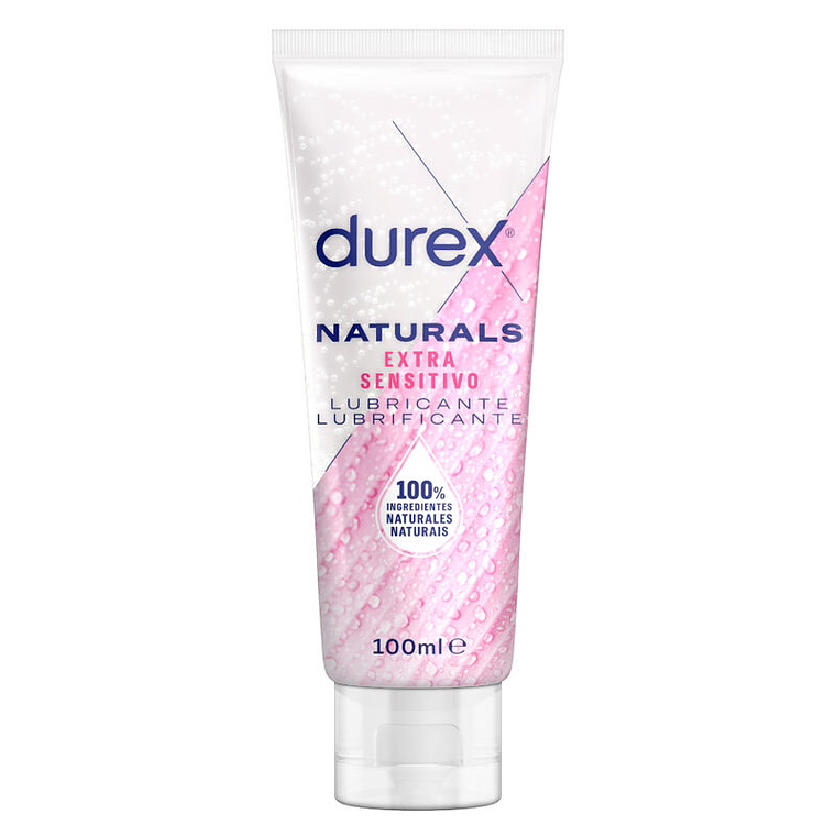 DUREX - LUBRIFICANTE NATURALS EXTRA SENSÍVEL 100 ML 1