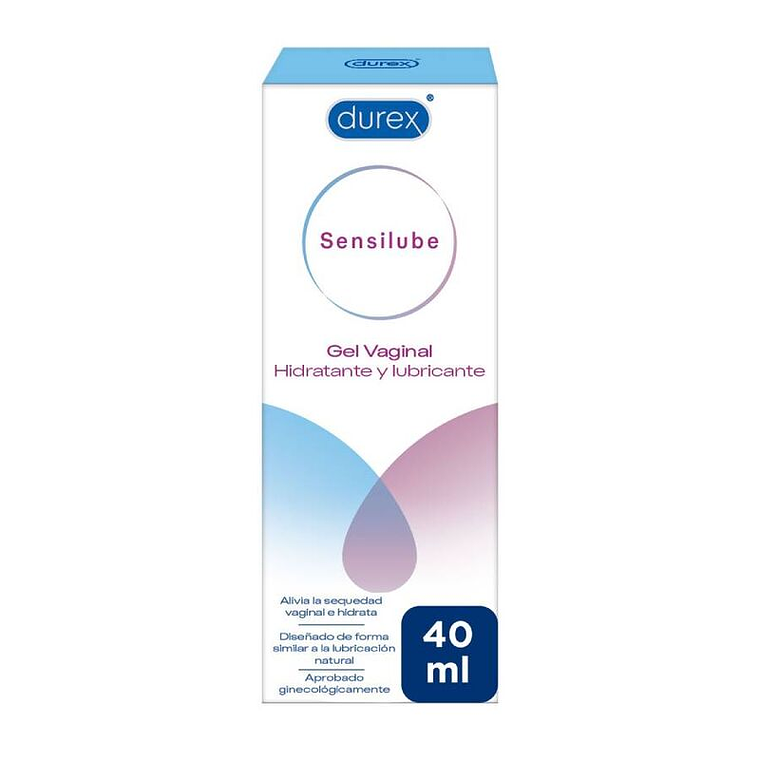 DUREX - SENSILUBE GEL LUBRIFICANTE HIDRATANTE 40 ML 1