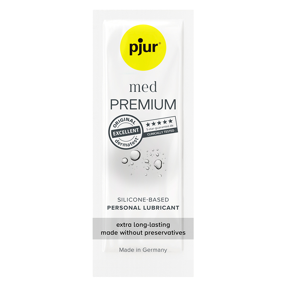 PJUR - LUBRIFICANTE DE SILICONE MED 1.5 ML 1