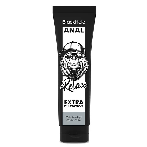 BLACK HOLE - GEL BASE DILATAÇÃO ANAL 150 ML